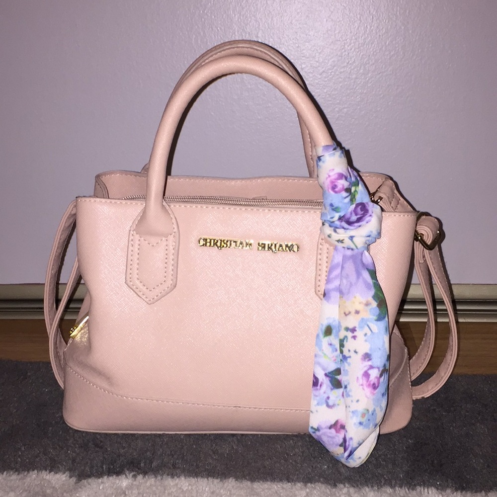 PALE PINK CHRISTIAN SIRIANO HANDBAG